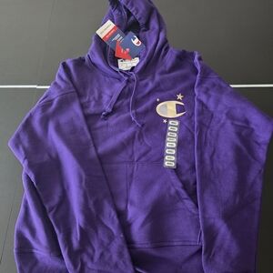 Champion Purple Hoodie